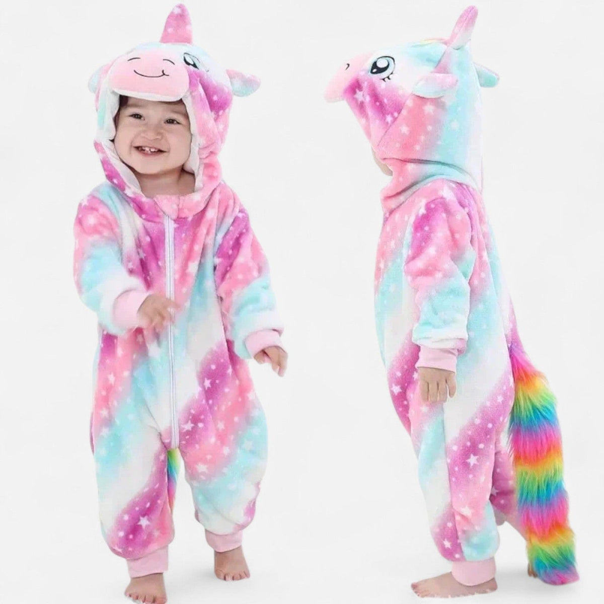 Combinaison Deguisement Bebe - Licorne Rose