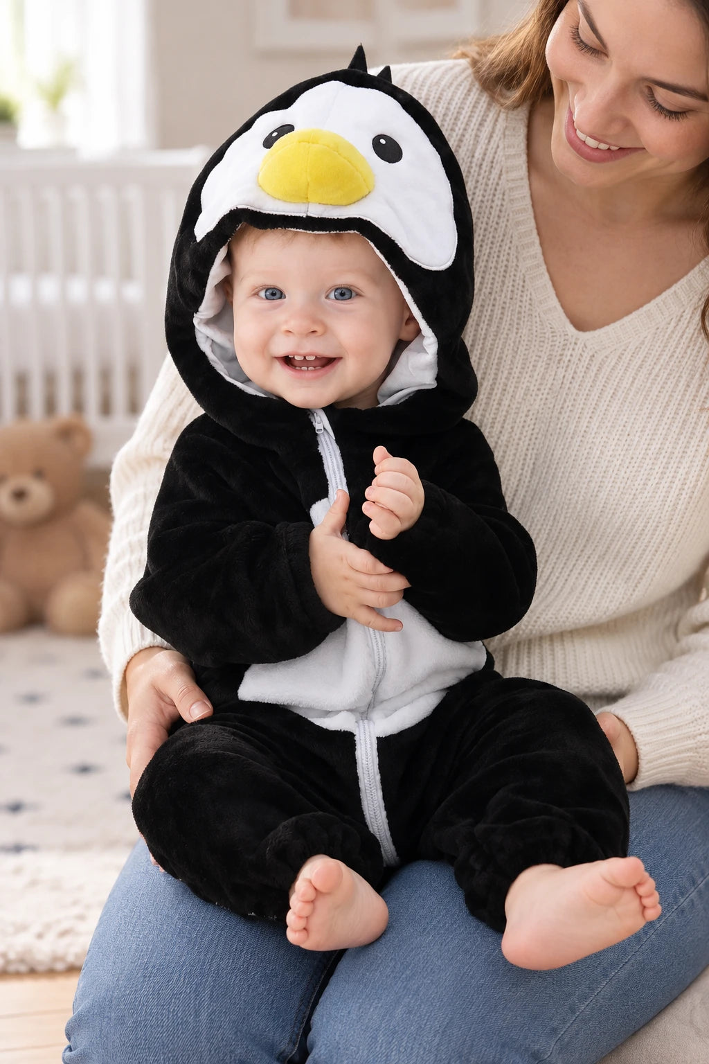 Combinaison Deguisement Bebe - Pinguin