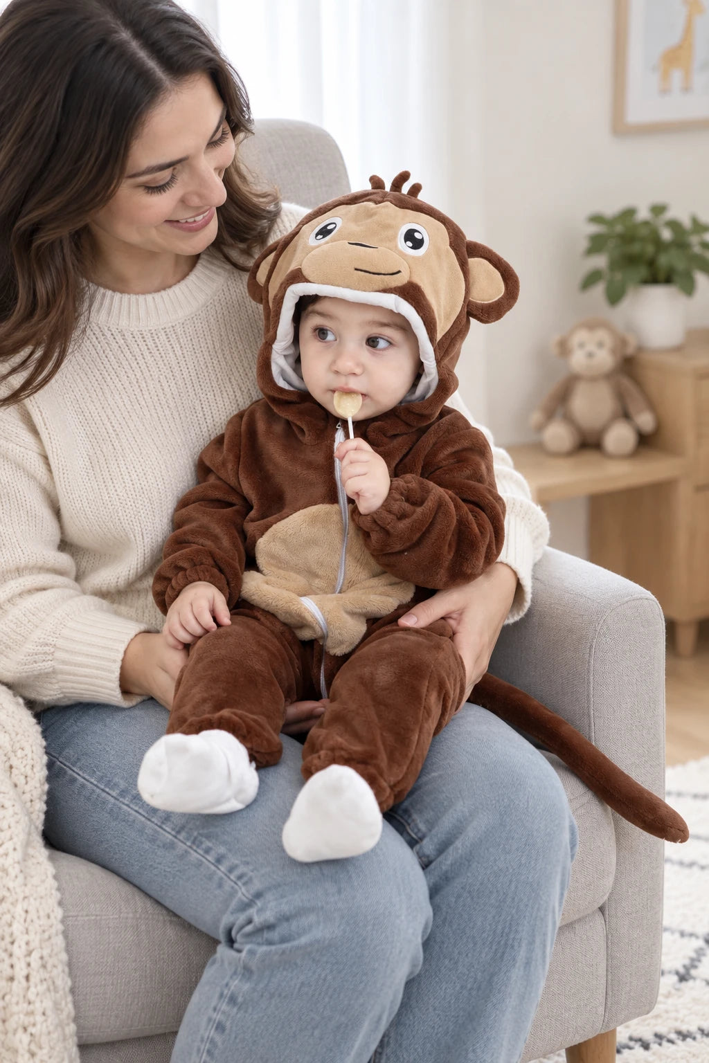 Combinaison Deguisement Bebe - Singe