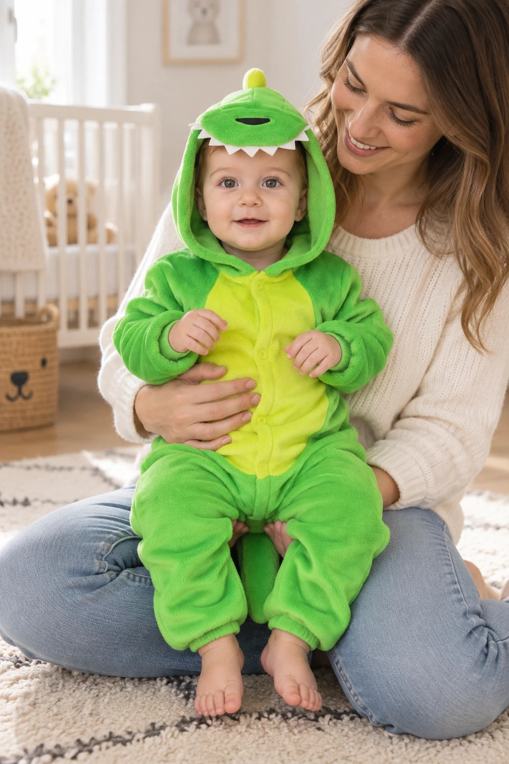 Combinaison Deguisement Bebe - T-rex