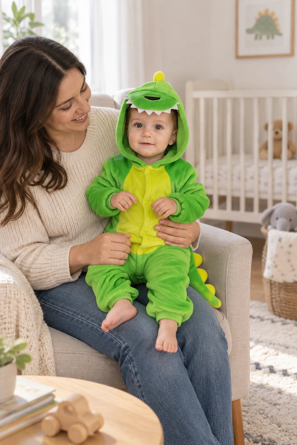 Combinaison Deguisement Bebe - T-rex
