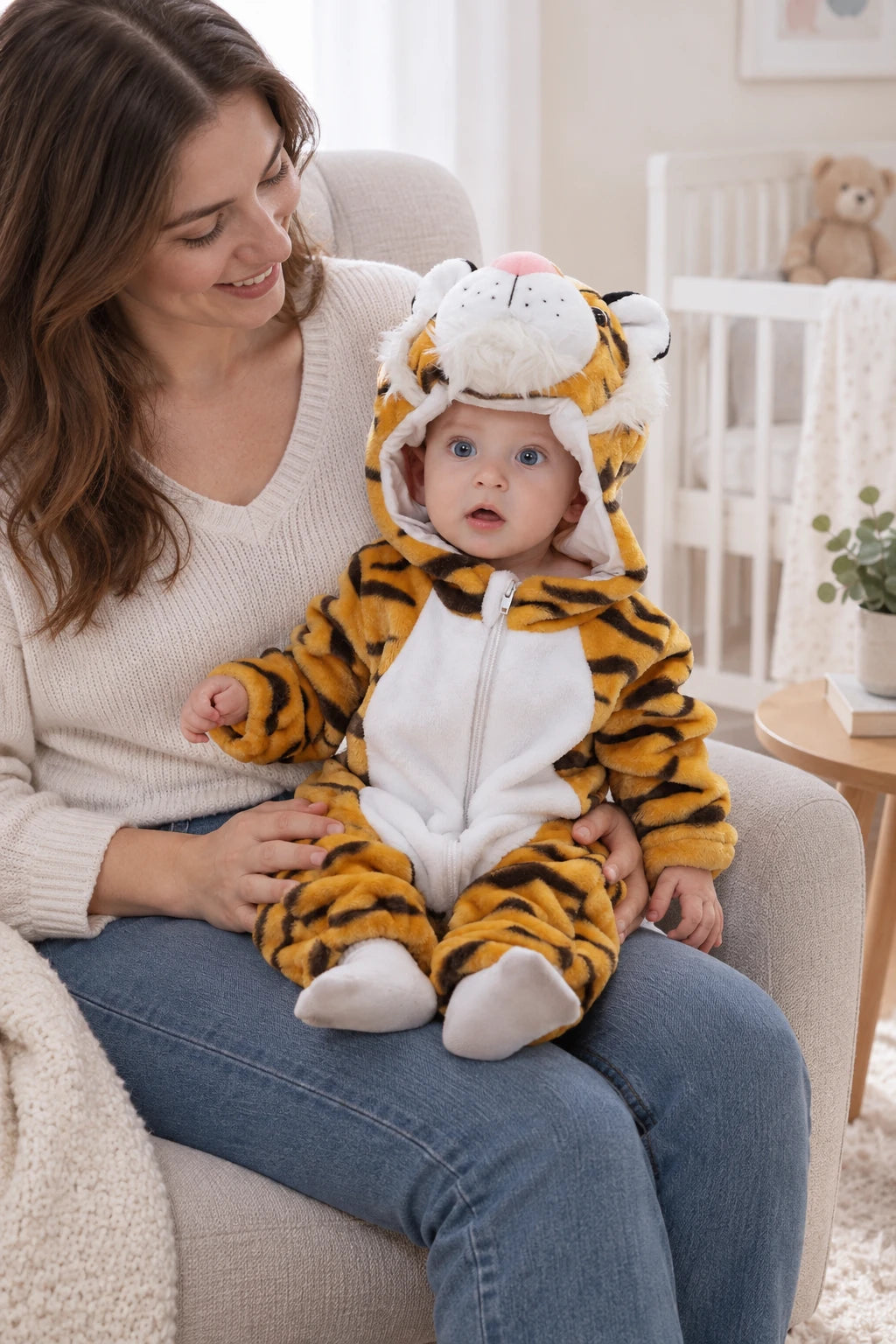 Combinaison Deguisement Bebe - Tigre Femelle