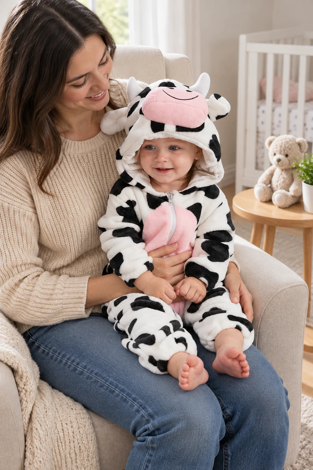 Combinaison Deguisement Bebe - Vache