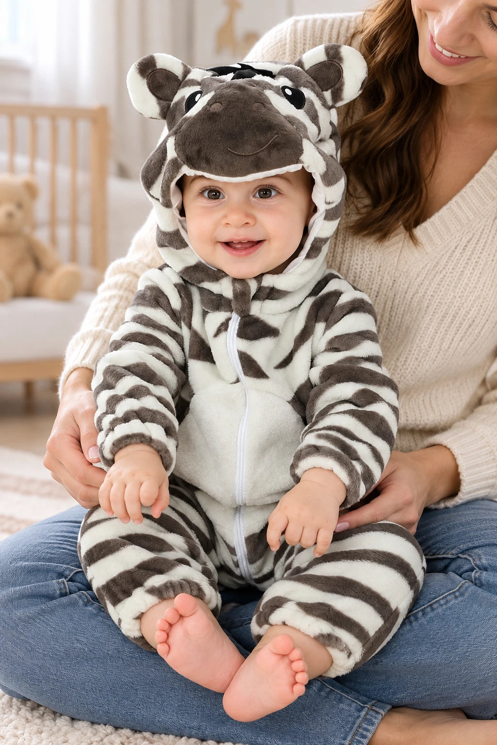 Combinaison Deguisement Bebe - Zèbre