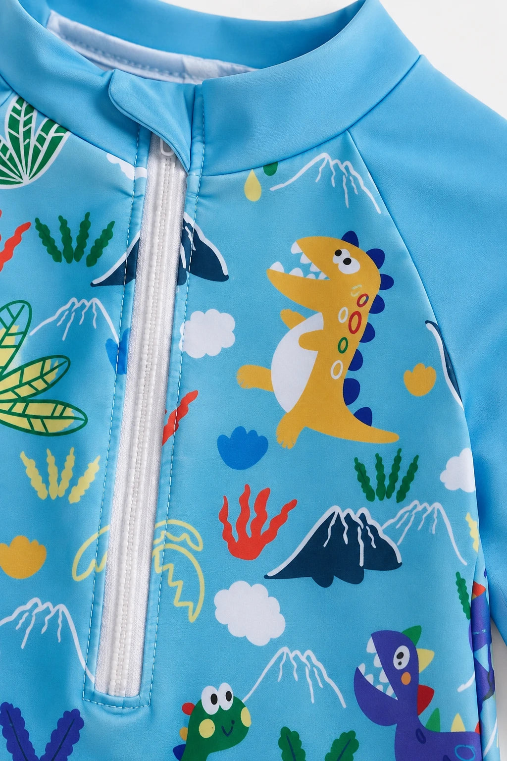 Combinaison Dinosaure Bebe - Bleu