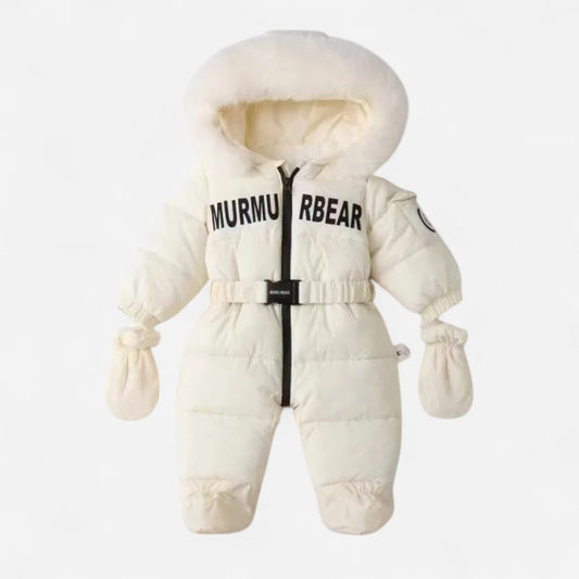 Combinaison Doudoune Bebe - Blanc