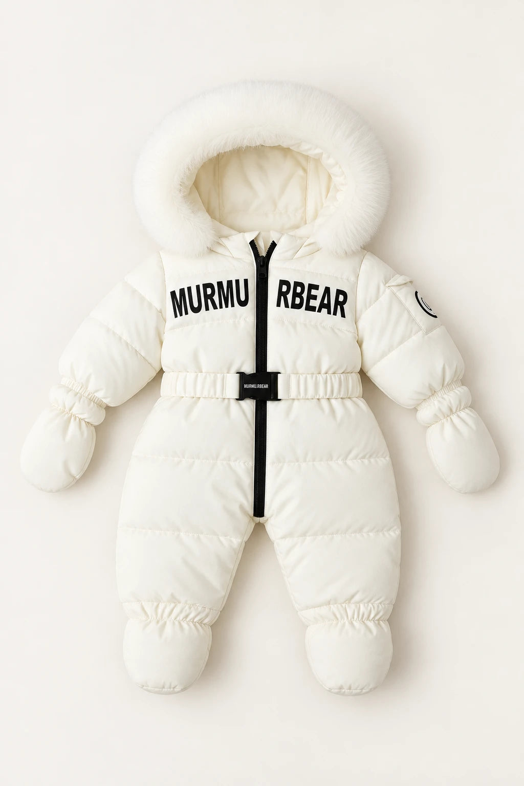 Combinaison Doudoune Bebe - Blanc