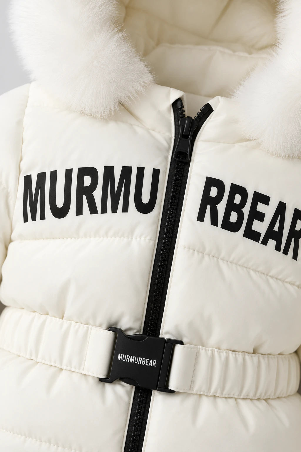 Combinaison Doudoune Bebe - Blanc