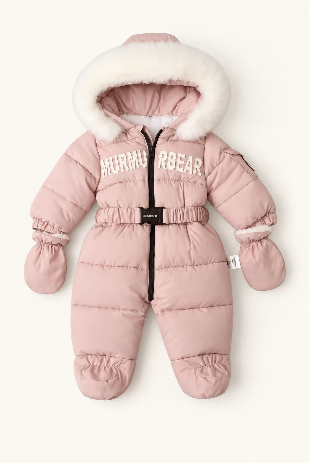 Combinaison Doudoune Bebe - Rose