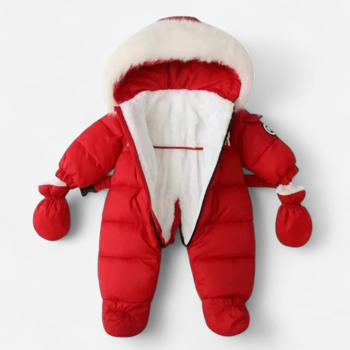 Combinaison Doudoune Bebe - Rouge