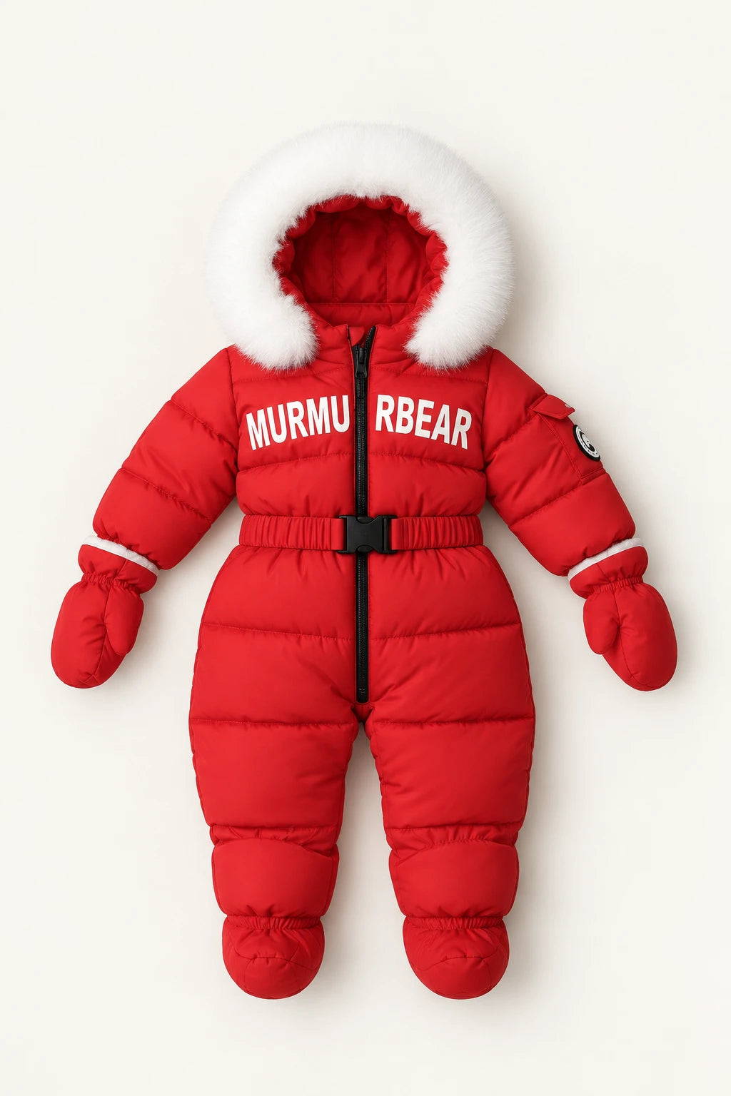 Combinaison Doudoune Bebe - Rouge