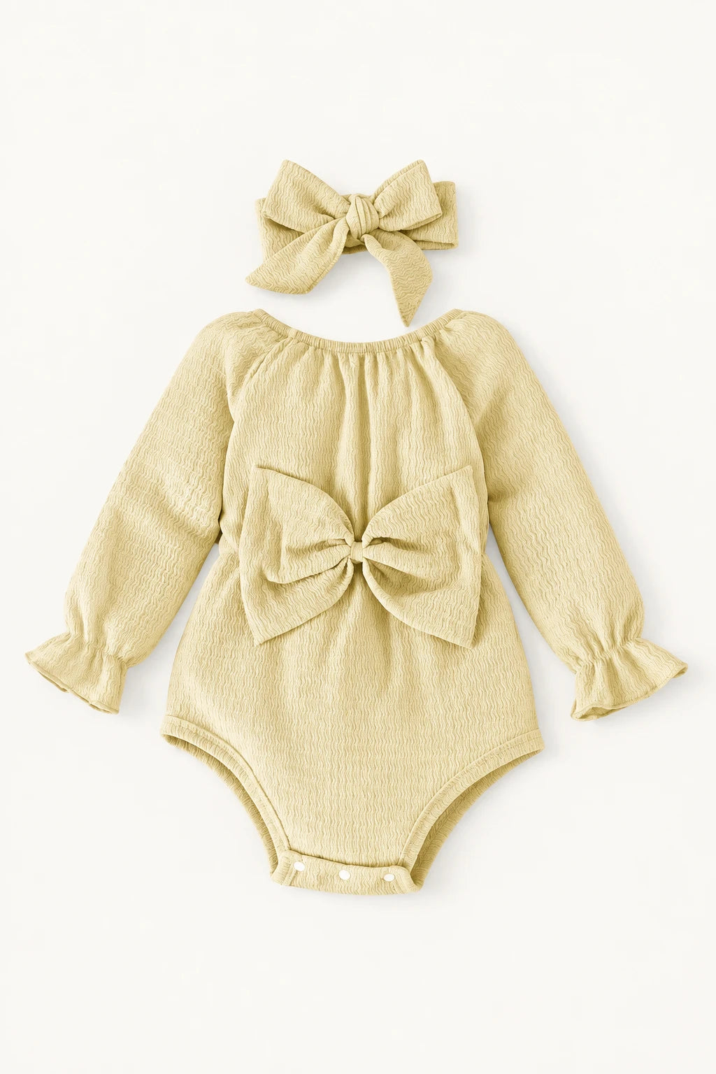 Combinaison Été Bébé Fille - Beige