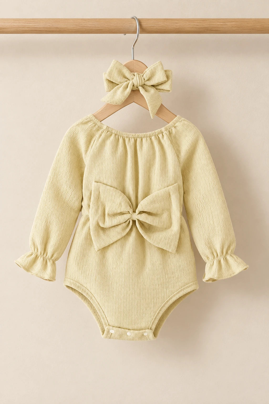 Combinaison Été Bébé Fille - Beige