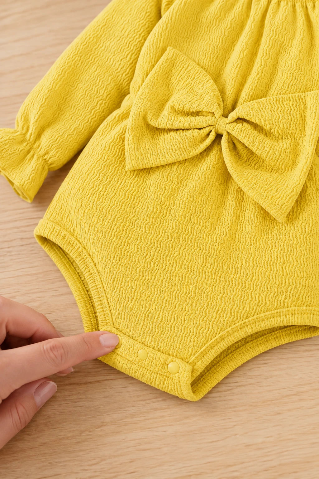 Combinaison Été Bébé Fille - Jaune