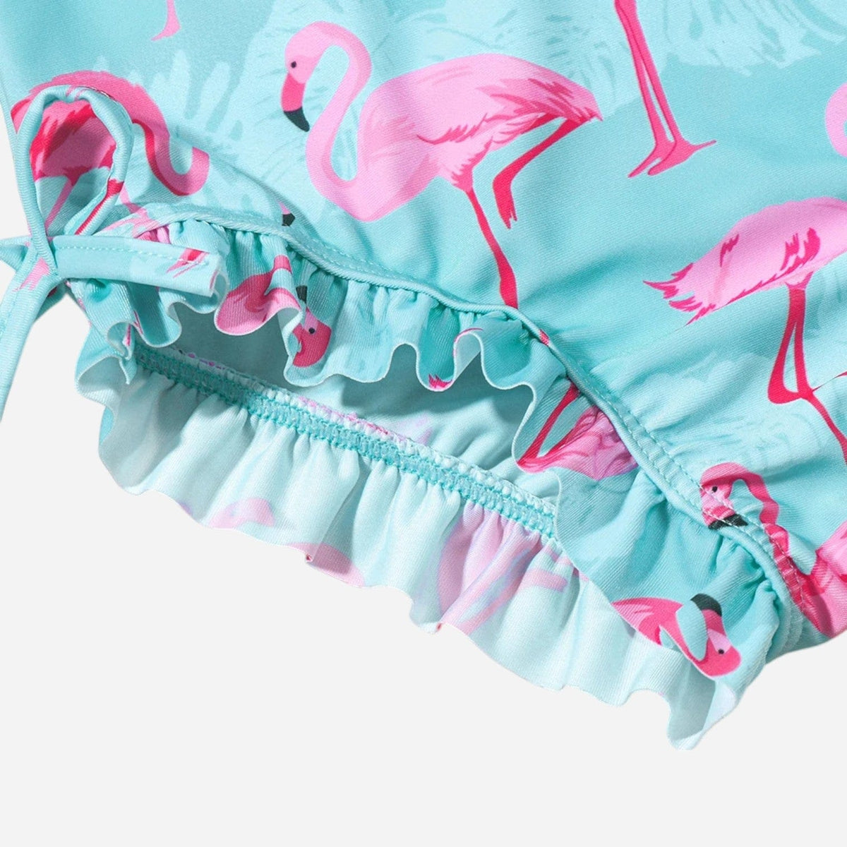 Combinaison Flamant Rose Bebe