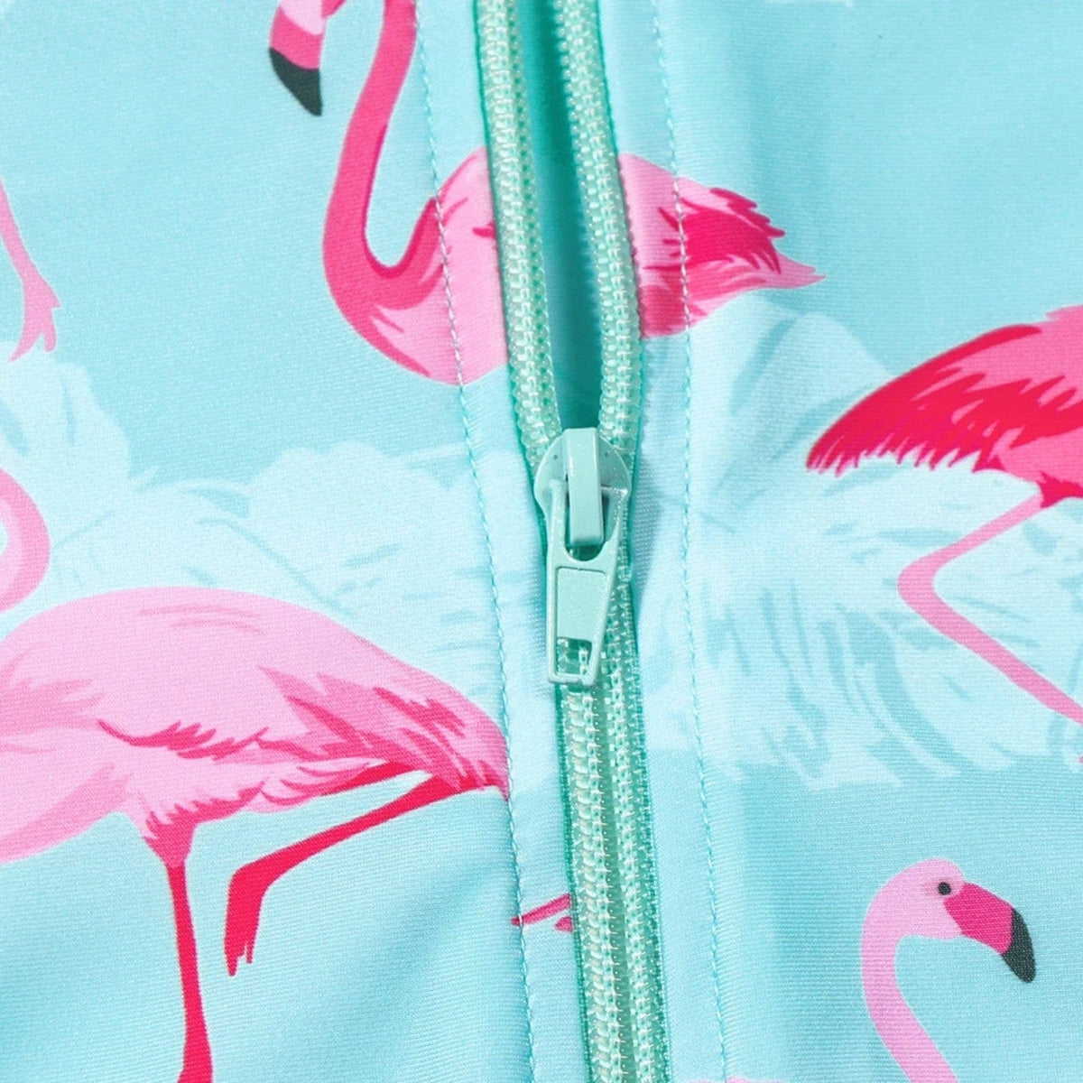 Combinaison Flamant Rose Bebe