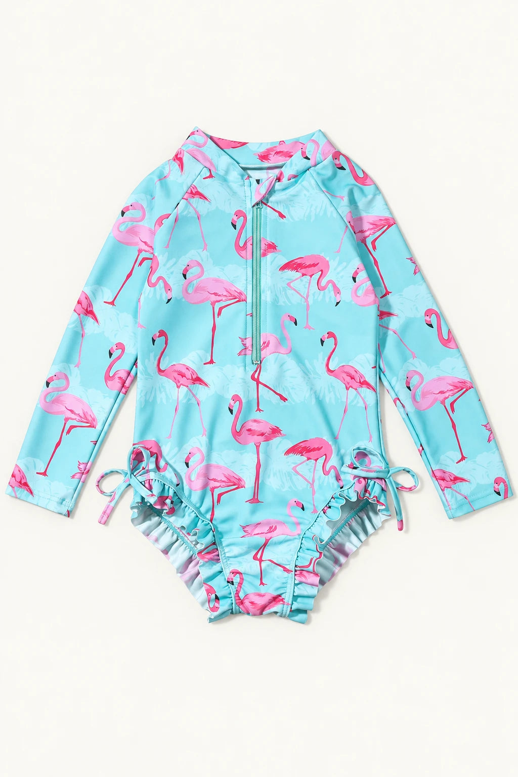 Combinaison Flamant Rose Bebe