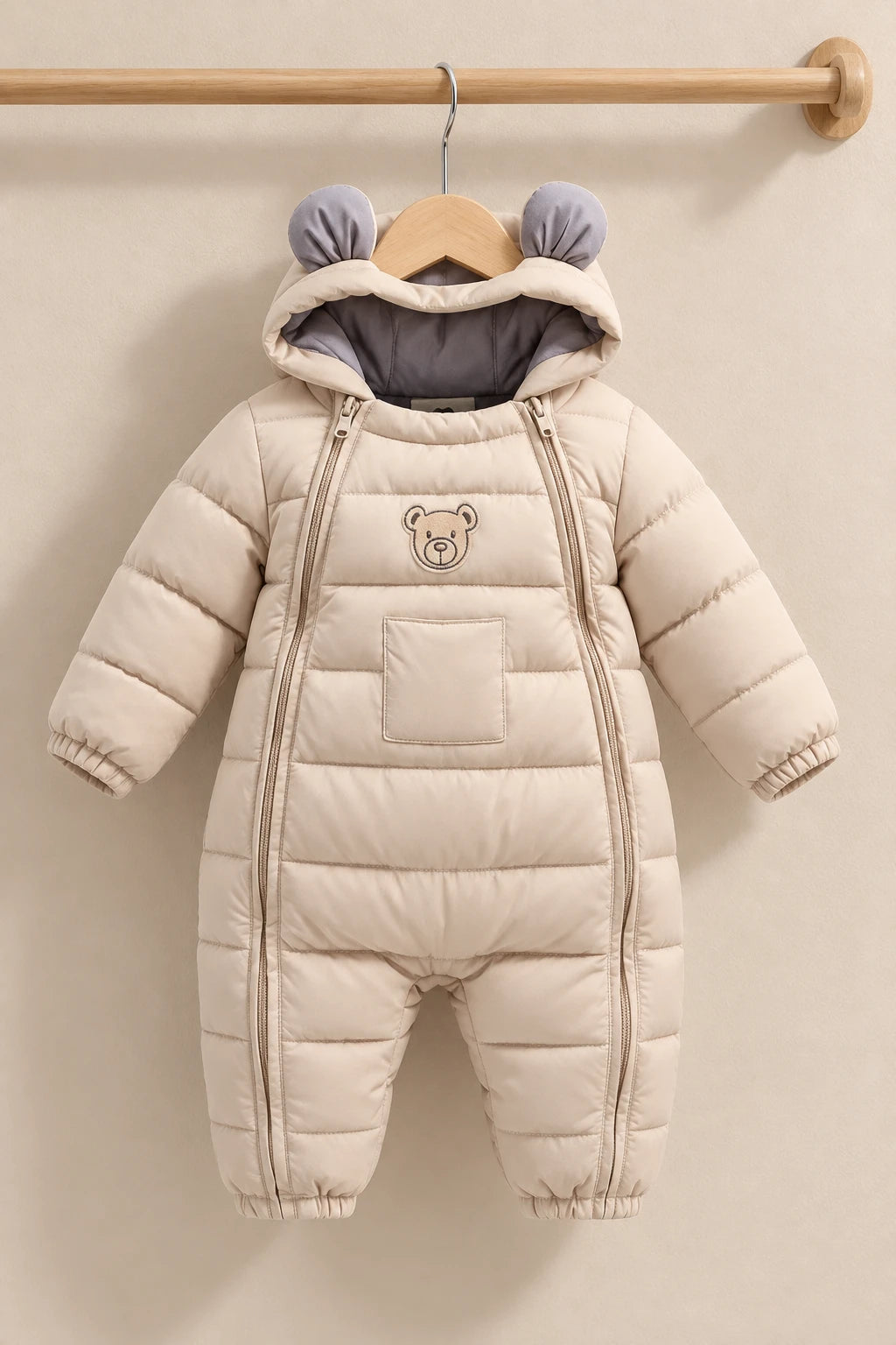 Combinaison Froid Bebe - Beige