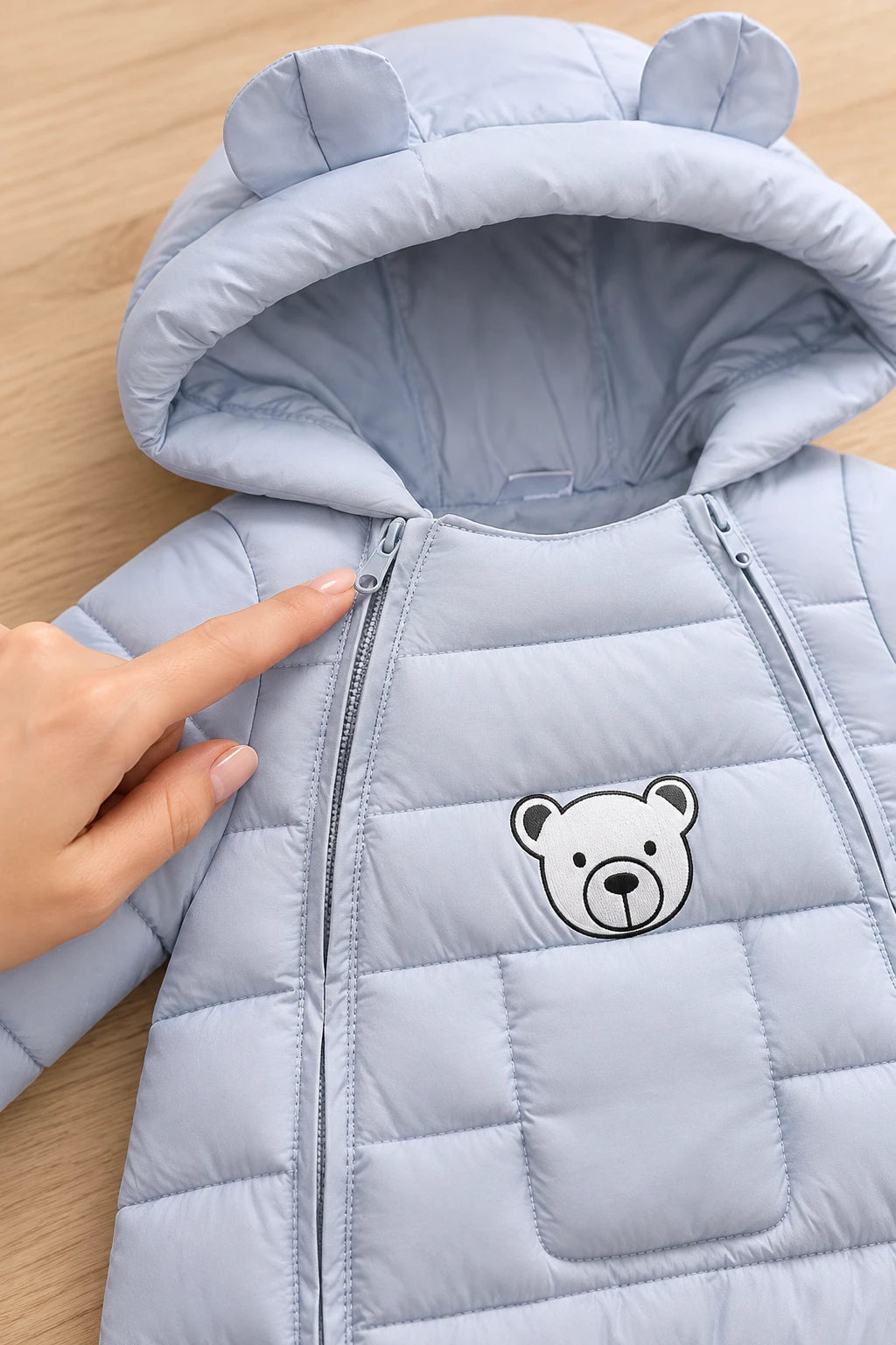 Combinaison Froid Bebe - Gris