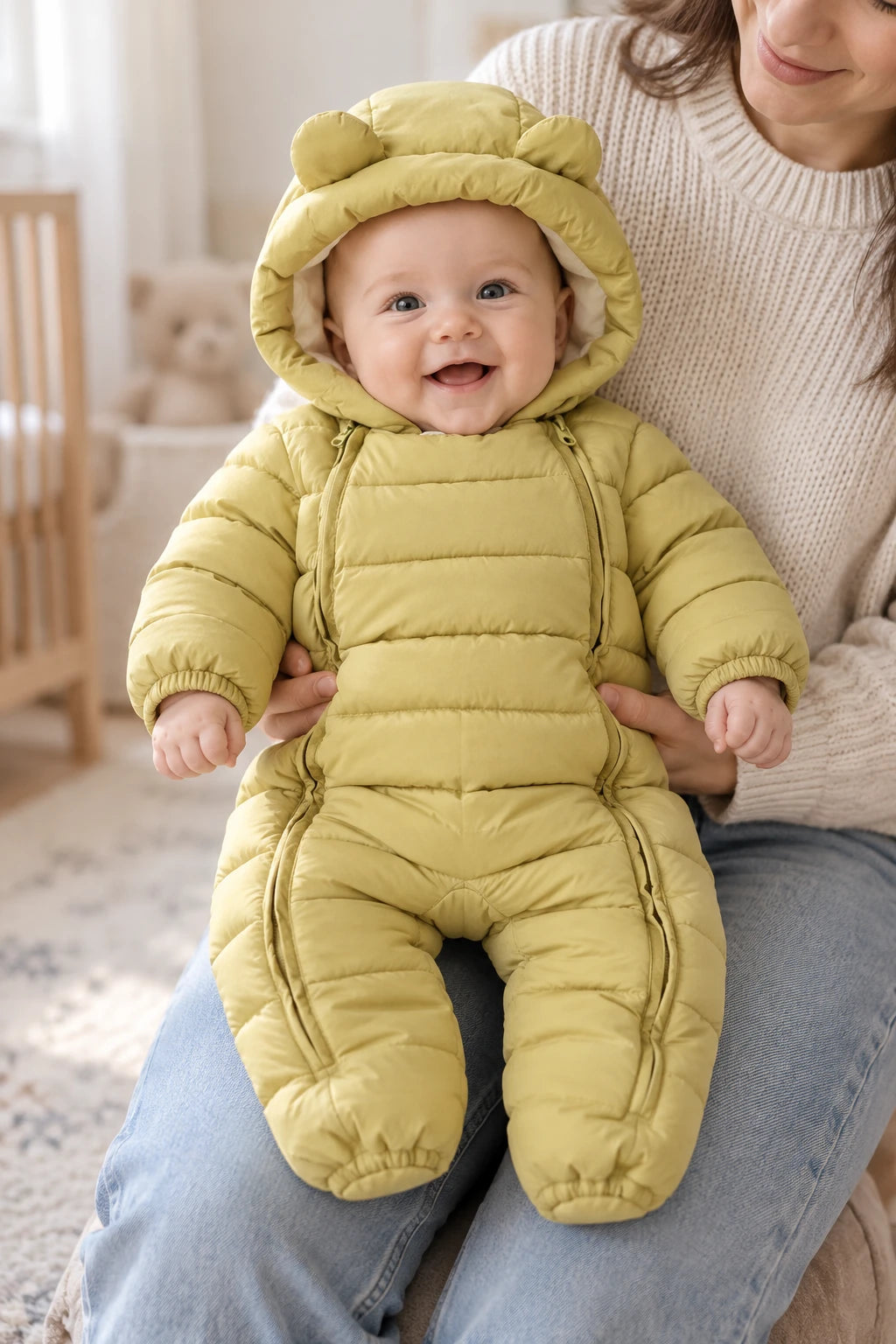 Combinaison Froid Bebe - Jaune
