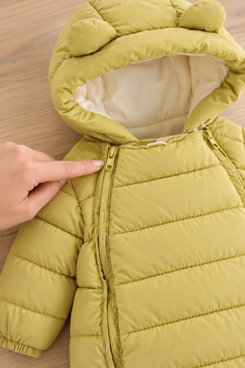 Combinaison Froid Bebe - Jaune