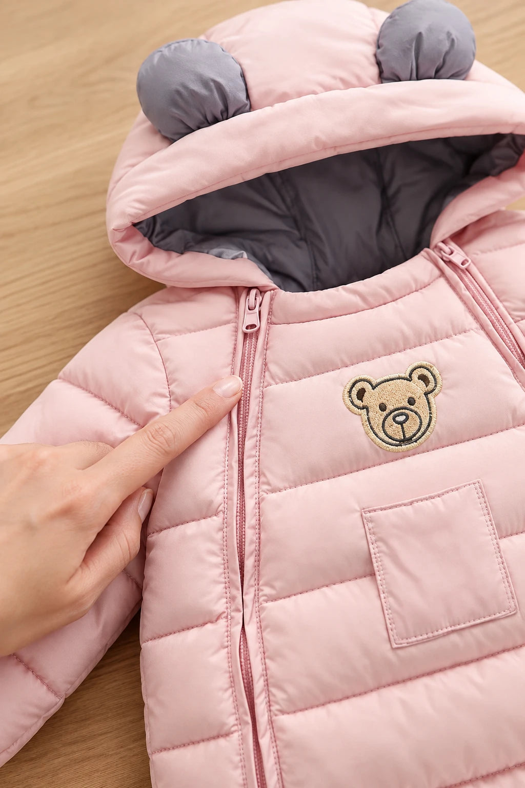 Combinaison Froid Bebe - Rose