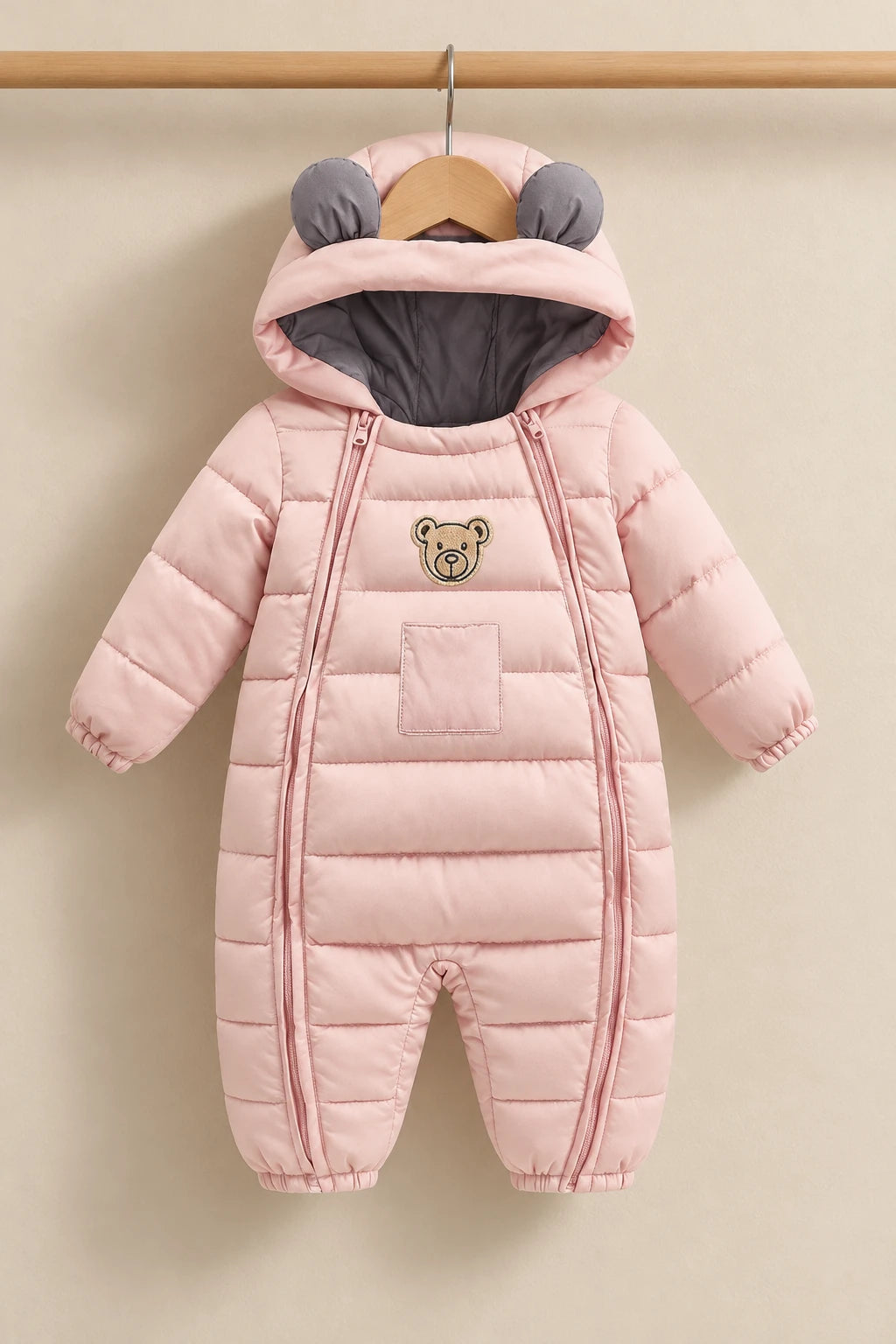 Combinaison Froid Bebe - Rose