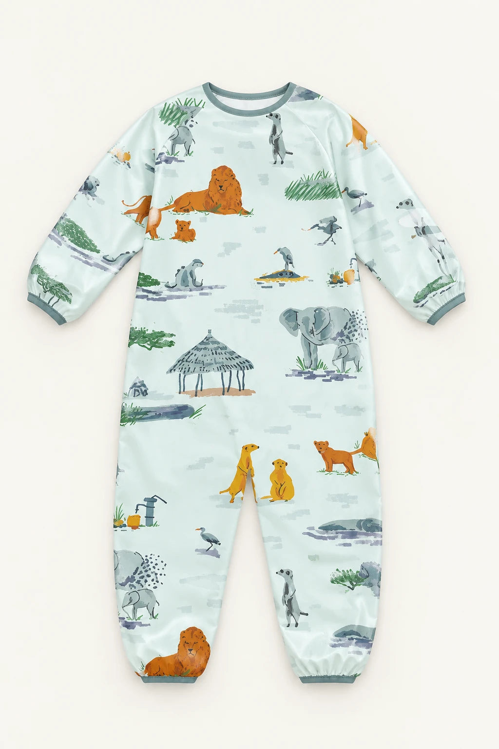 Combinaison Impermeable Bebe - Animaux Afrique