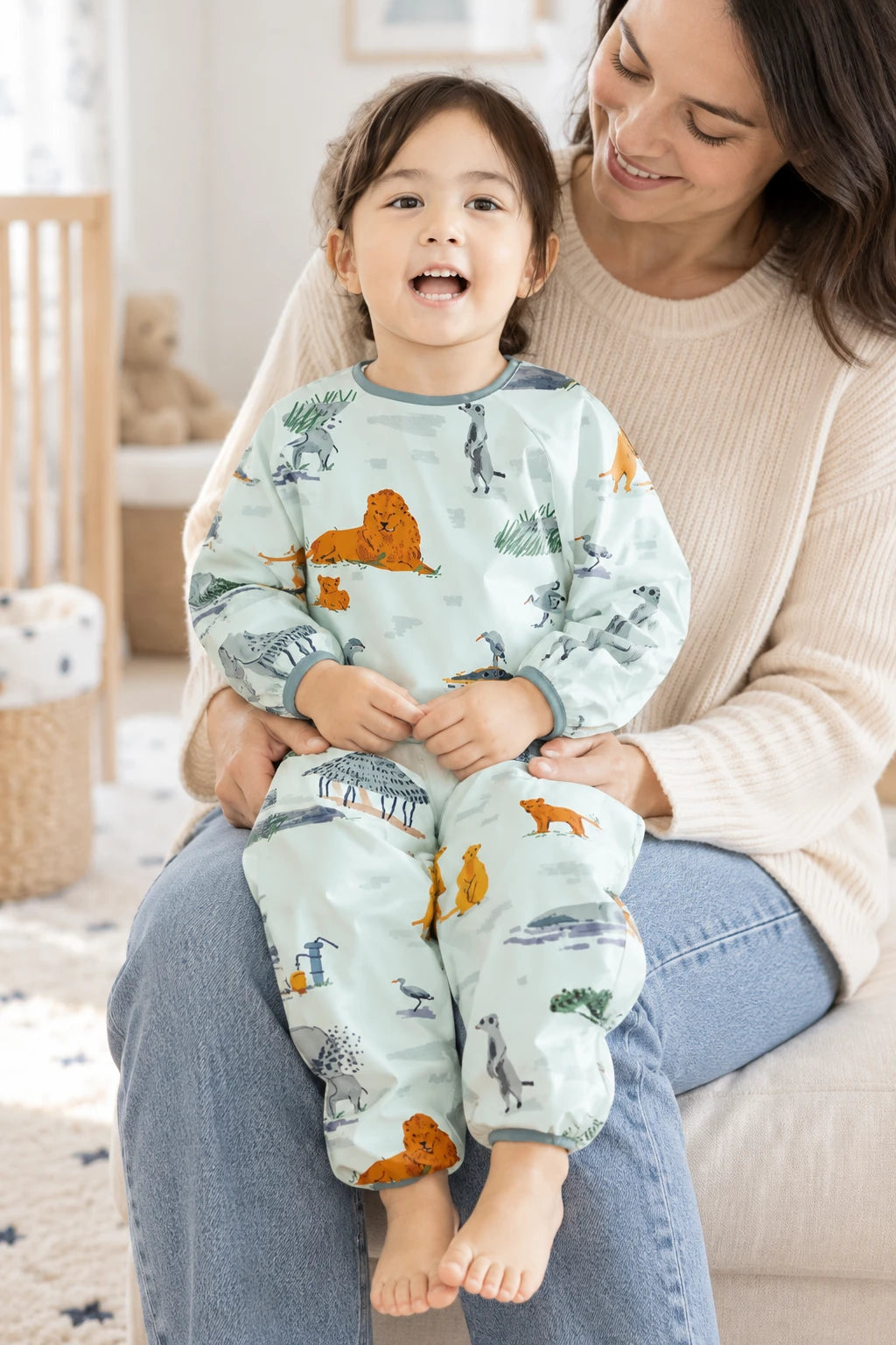 Combinaison Impermeable Bebe - Animaux Afrique