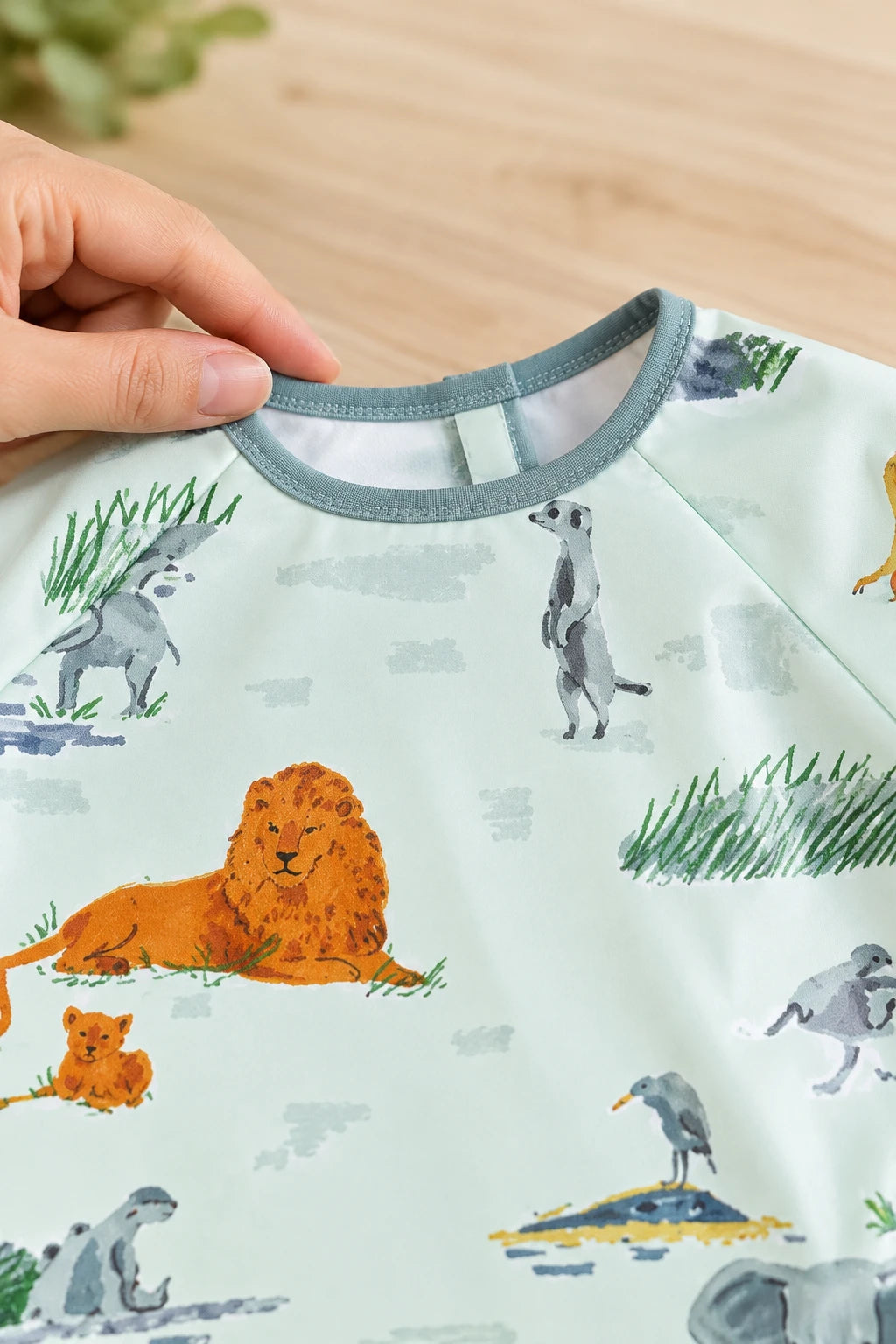 Combinaison Impermeable Bebe - Animaux Afrique