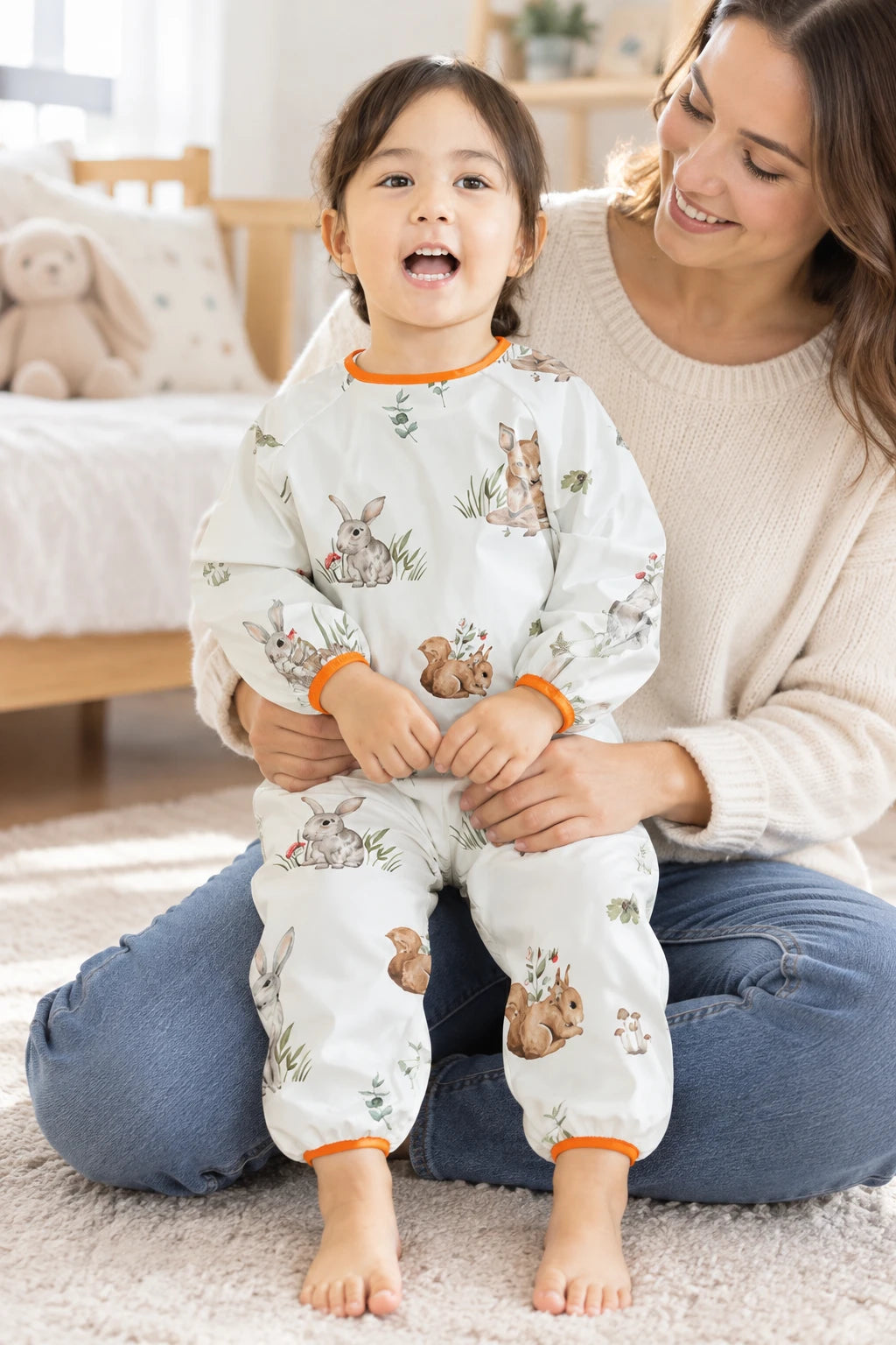 Combinaison Impermeable Bebe - Animaux Forêt