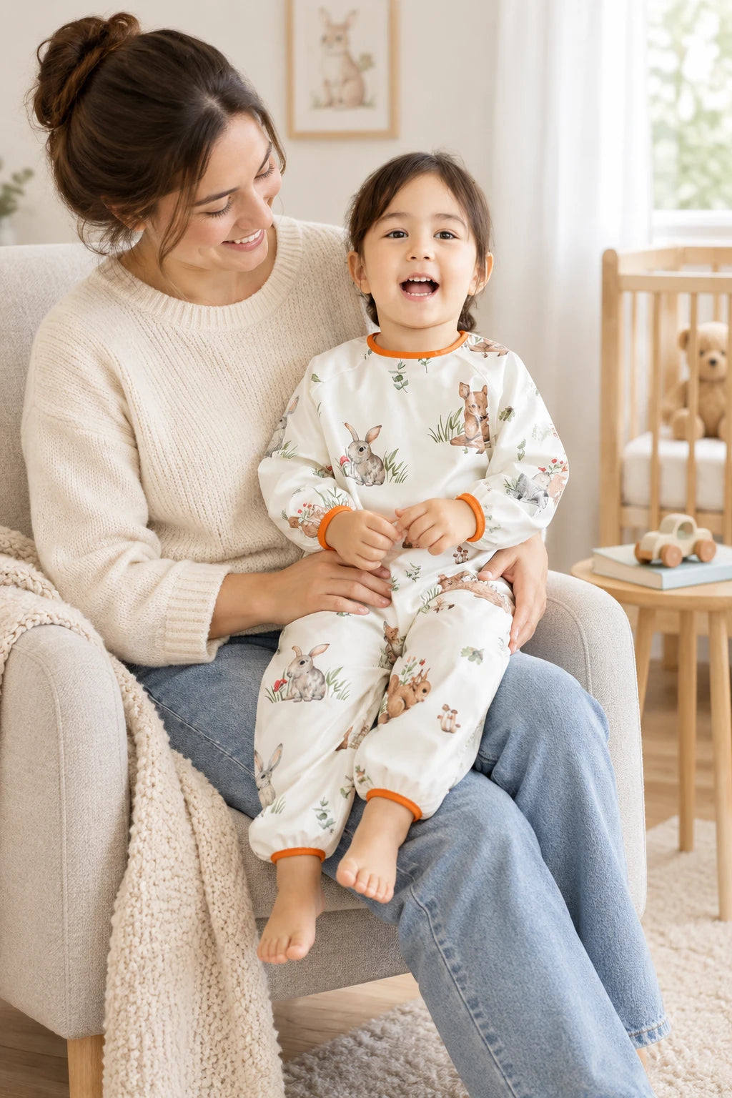 Combinaison Impermeable Bebe - Animaux Forêt