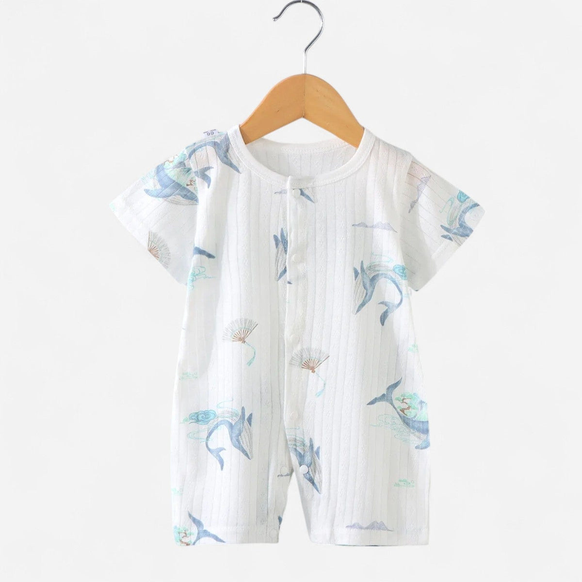 Combinaison Legere Bebe - Baleines : Confort et Style Inédit