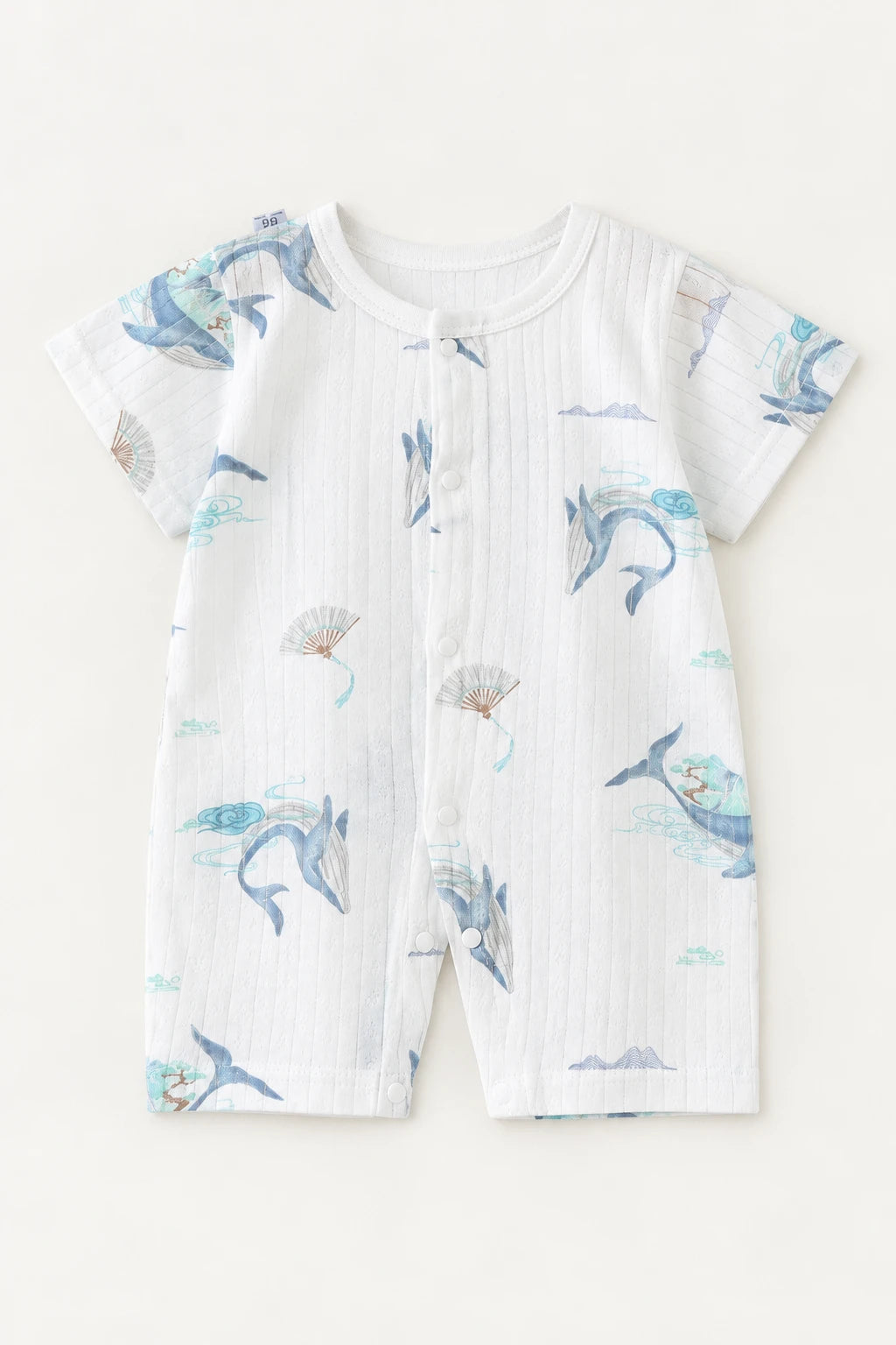 Combinaison Legere Bebe - Baleines
