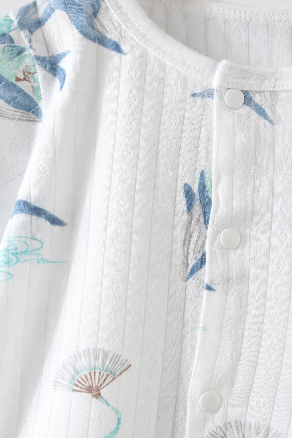 Combinaison Legere Bebe - Baleines