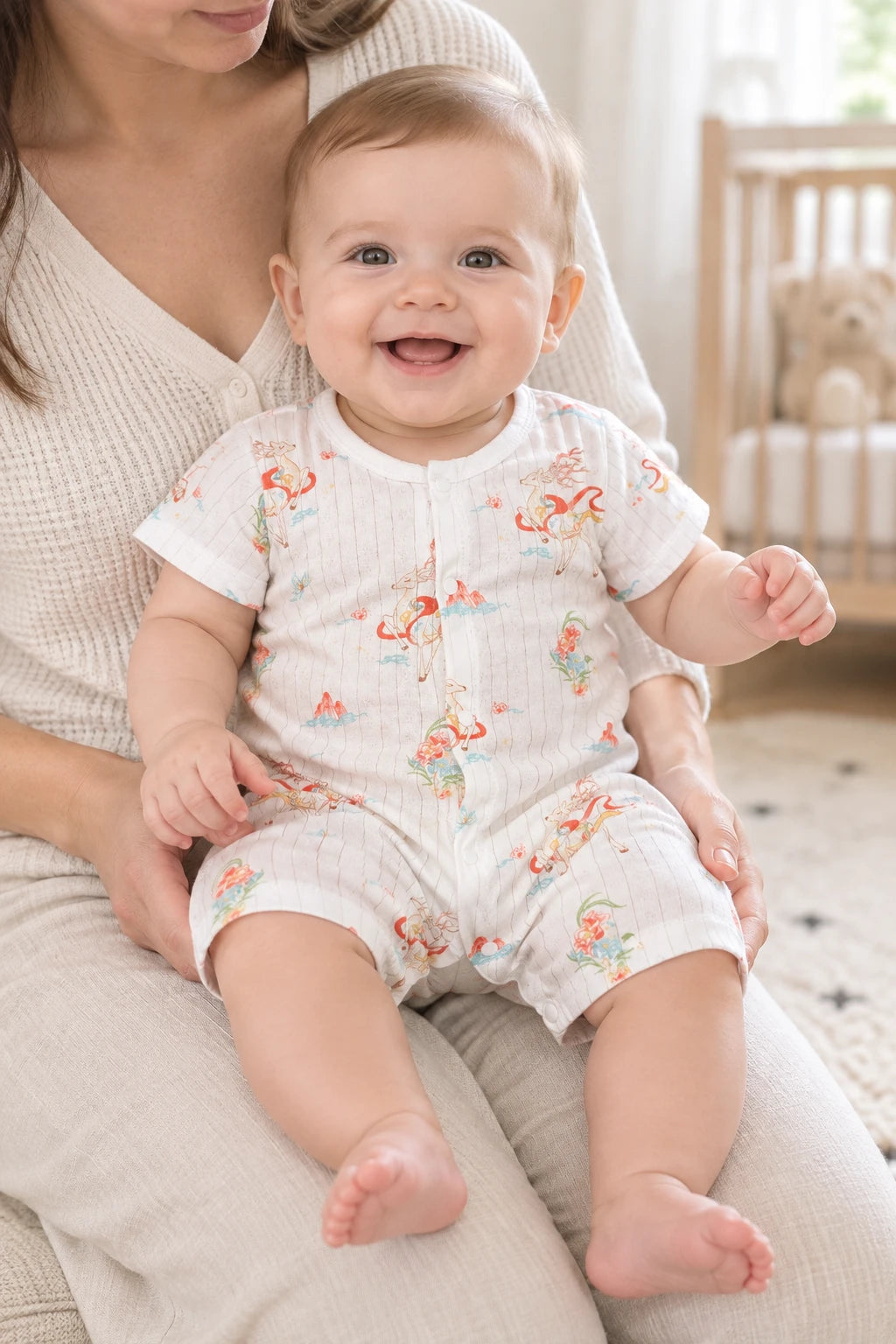 Combinaison Legere Bebe - Cerf Magique