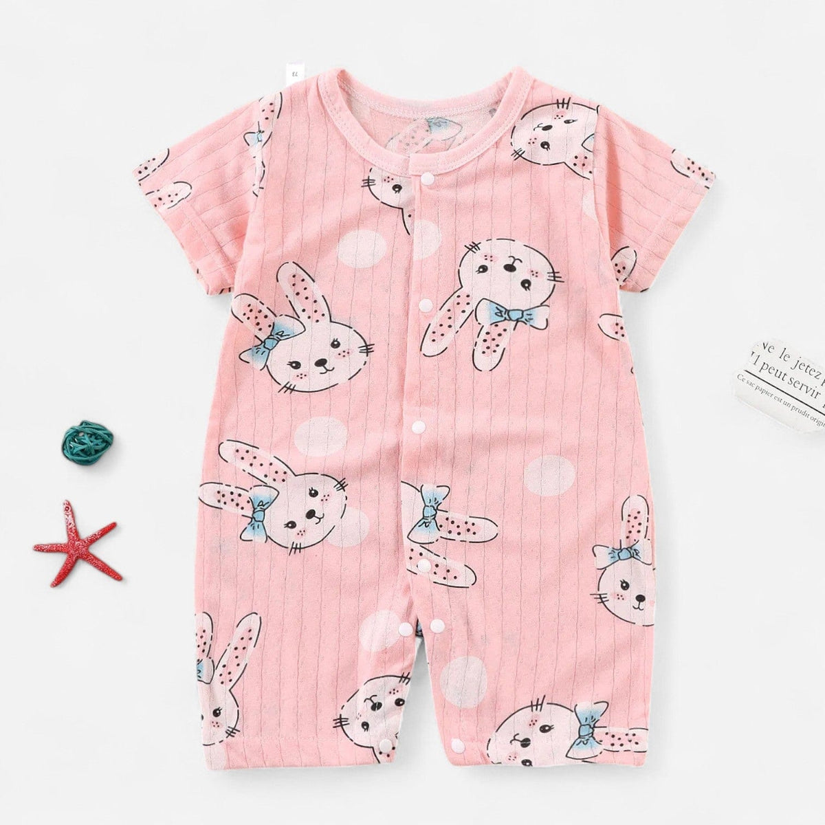 Combinaison Legere Bebe - Lapins : Confort Unique pour le Petit