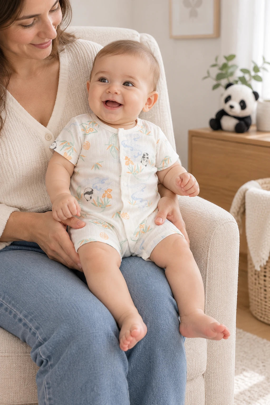 Combinaison Legere Bebe - Panda