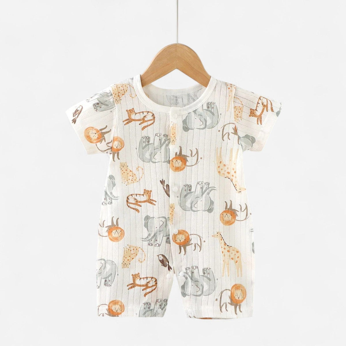 Combinaison Legere Bebe - Savane : Confort Absolu et Style Sauvage