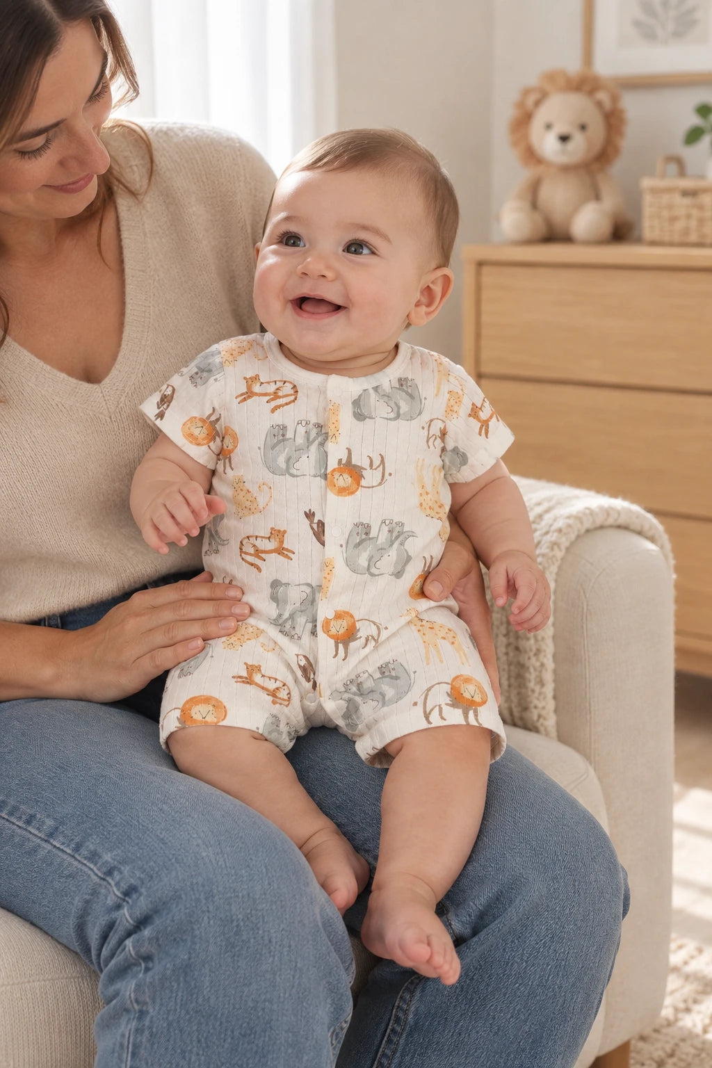 Combinaison Legere Bebe - Savane