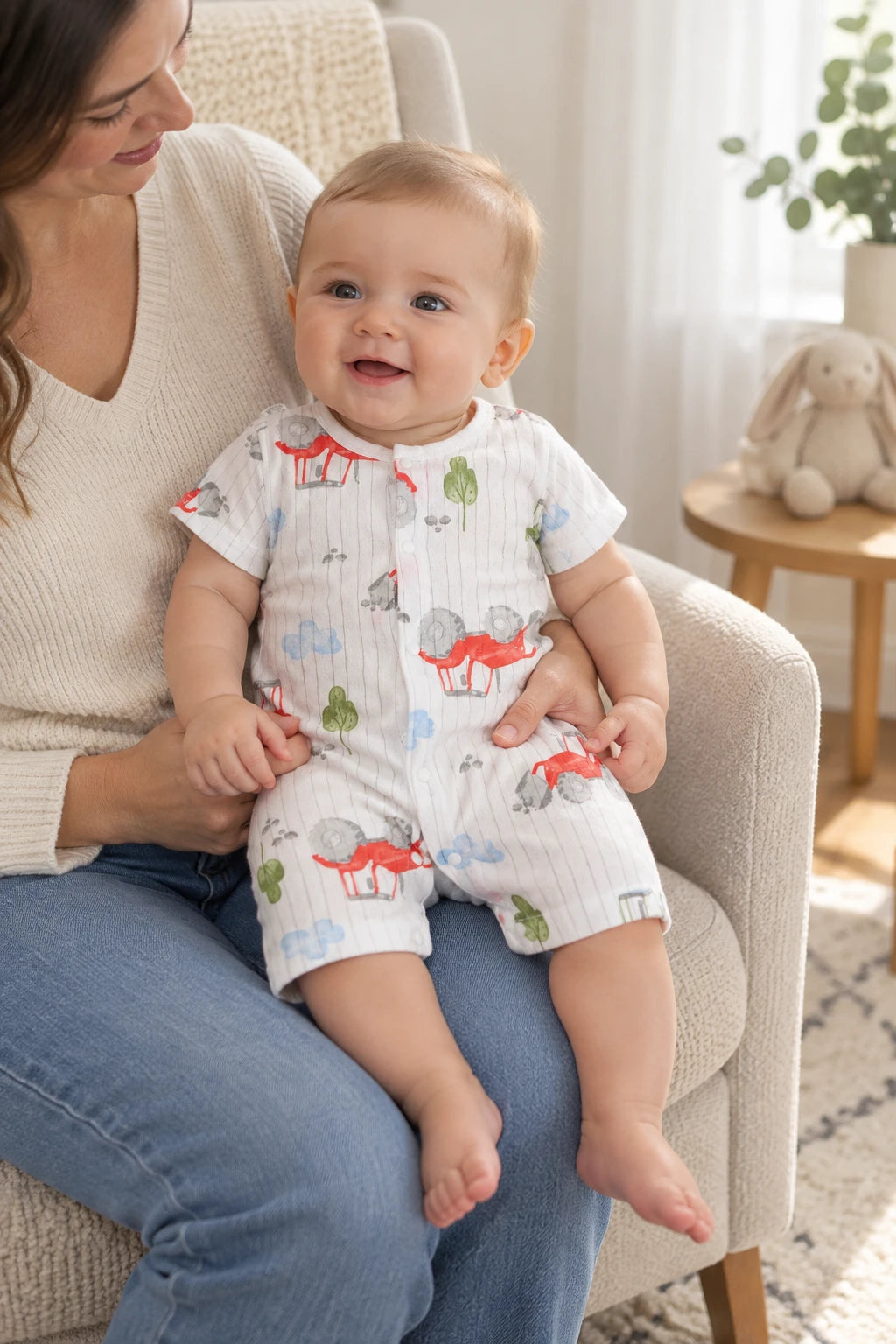 Combinaison Legere Bebe - Tracteurs