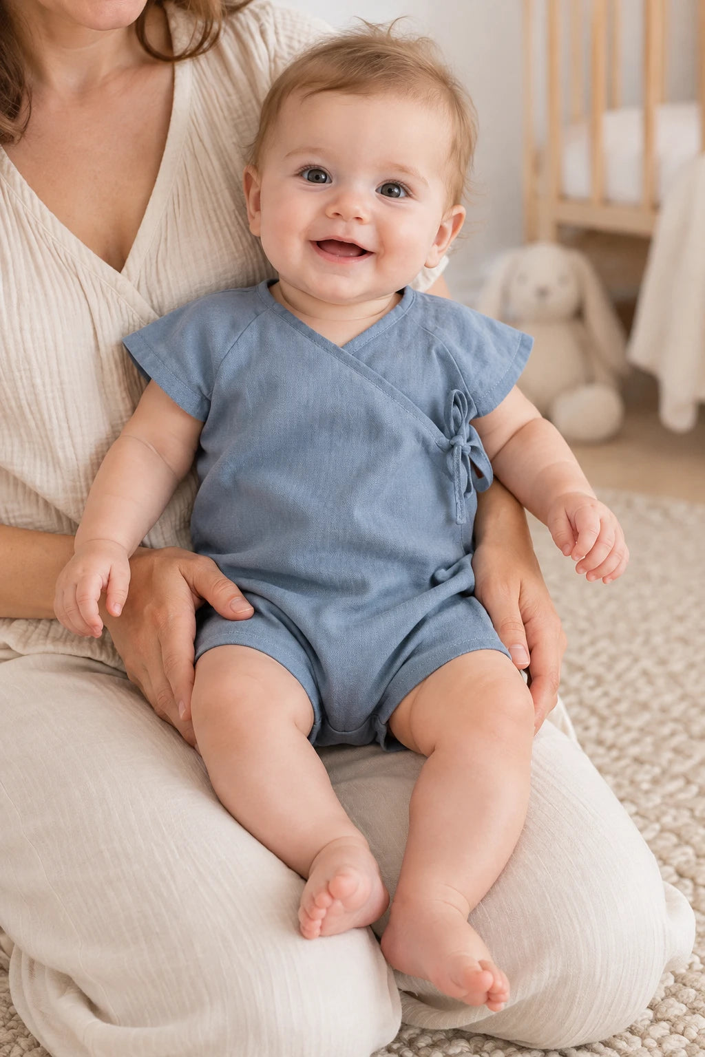 Combinaison Lin Bebe - Bleu