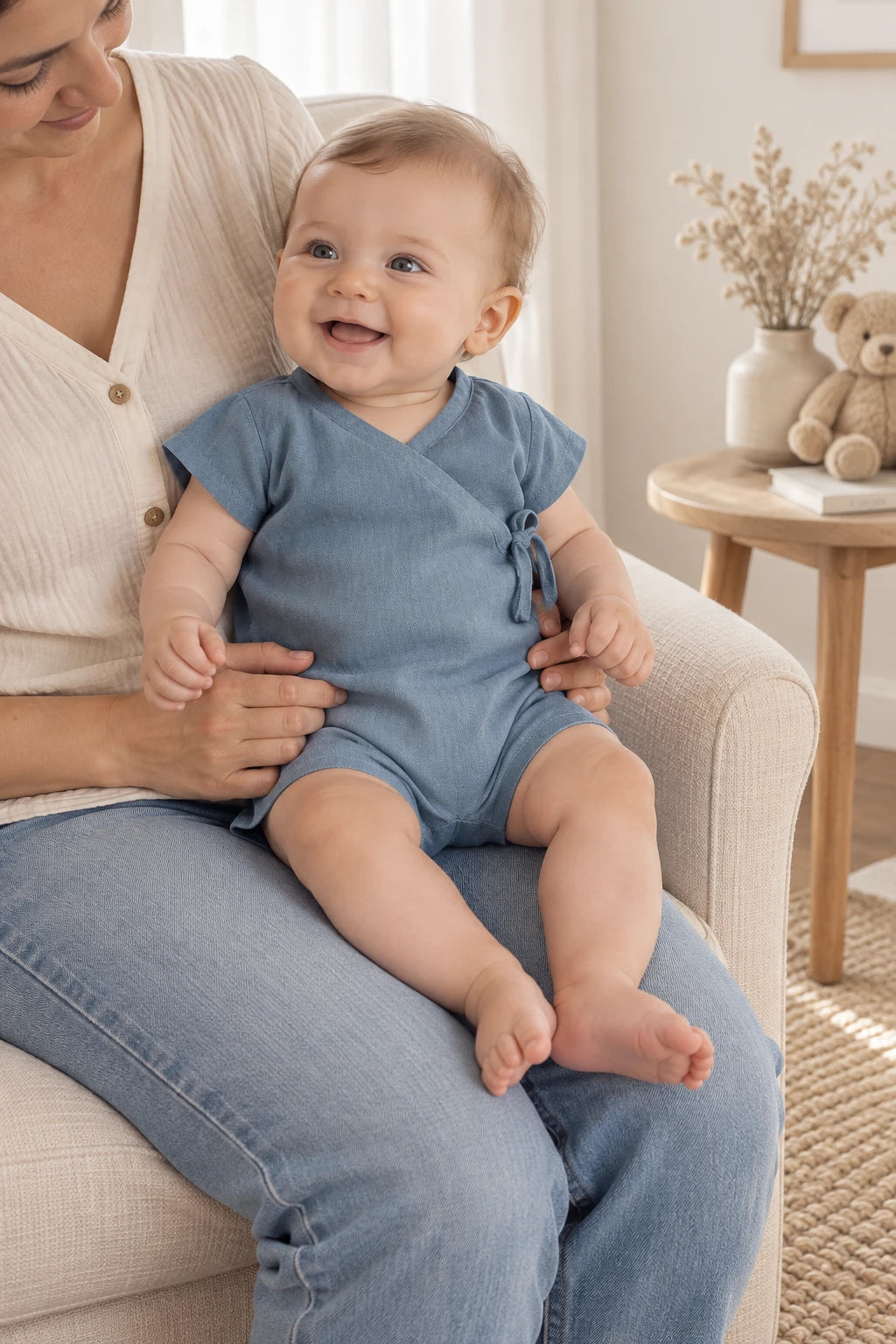 Combinaison Lin Bebe - Bleu