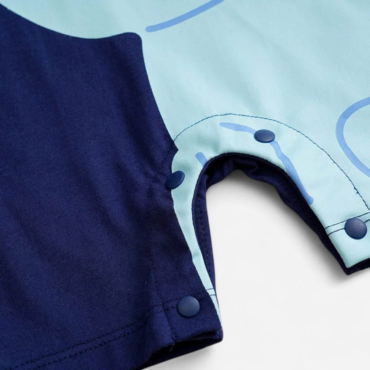 Combinaison Manche Courte Bebe - Adoptez le Confort Élégant Éléphant