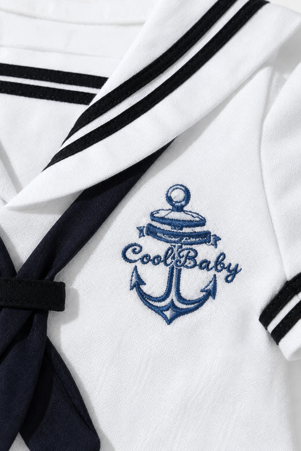 Combinaison Marin Bebe - Blanc