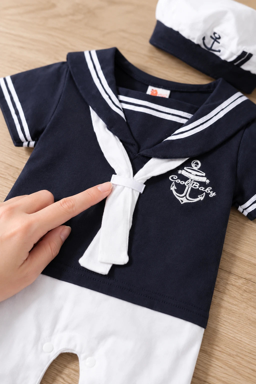 Combinaison Marin Bebe - Bleu Marine