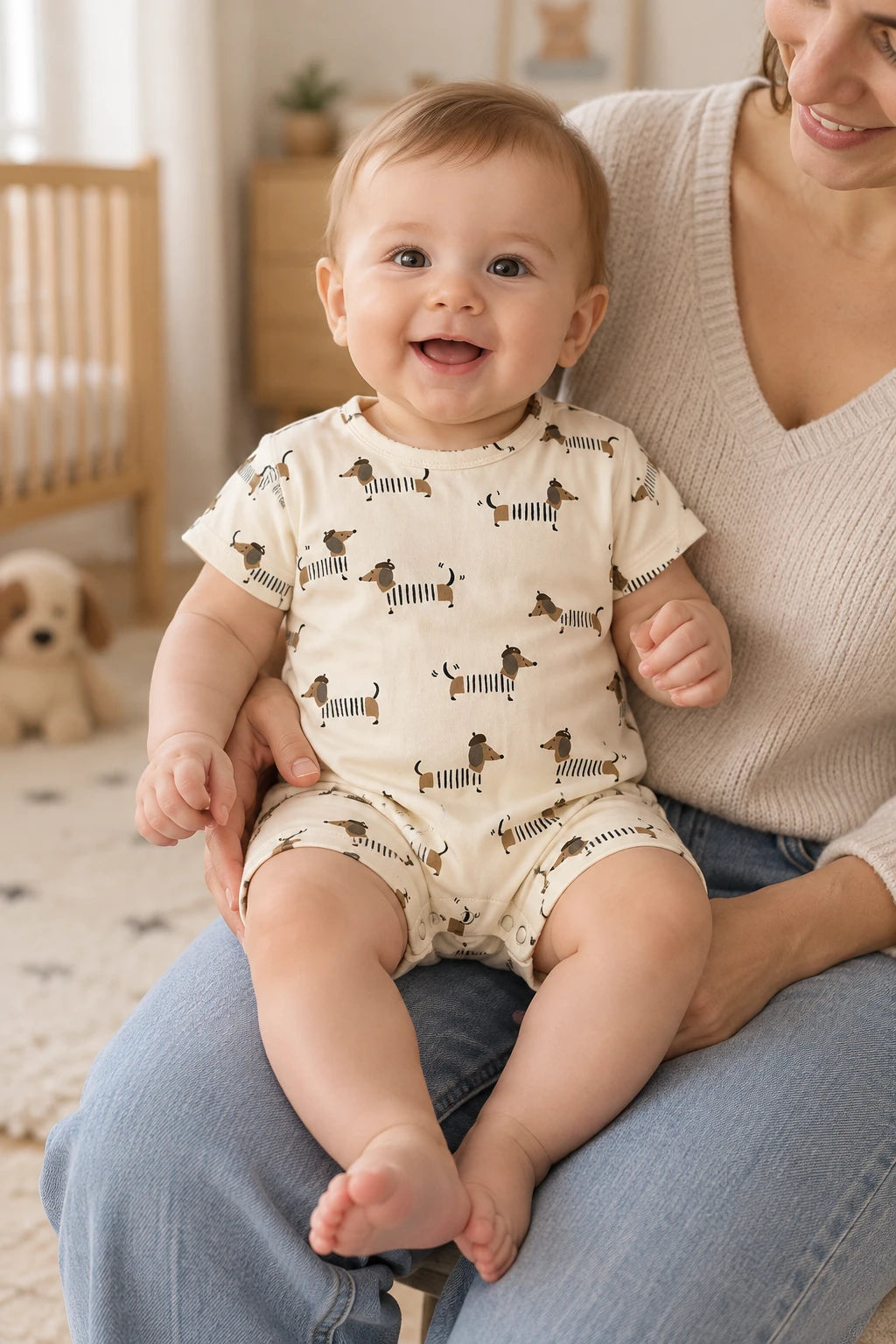 Combinaison Mariniere Bebe - Chien