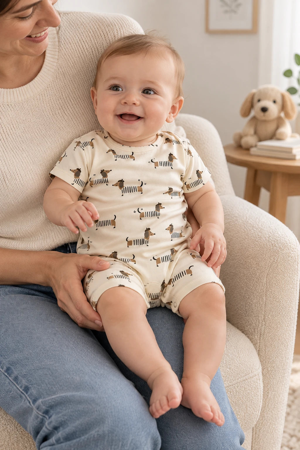 Combinaison Mariniere Bebe - Chien