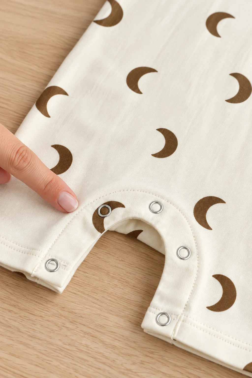Combinaison Mariniere Bebe - Lune Blanc