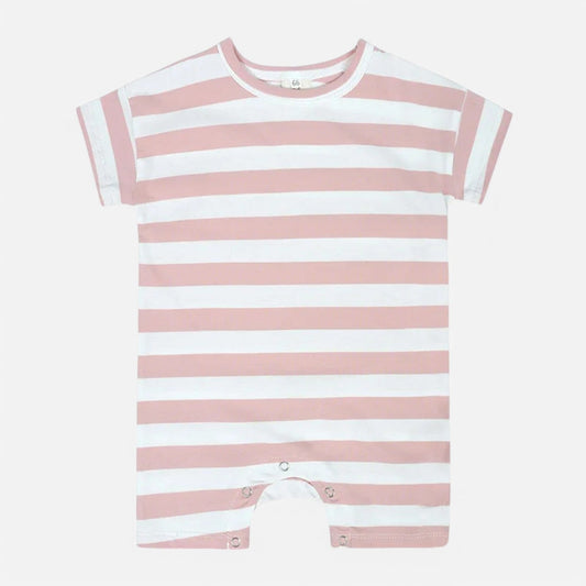 Combinaison Mariniere Bebe - Rose